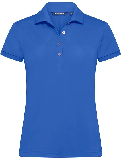 Cutter & Buck Virtue Polo Solid Women Dámske funkčné polo tričko 68.4435 royal Cutter & Buck Virtue Polo Solid Women Dámske funkčné polo tričko 68.4435 royal