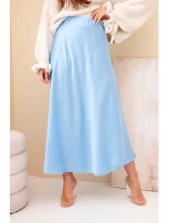 Sukně dámská viskózová model 21881417 modrá - K-Fashion