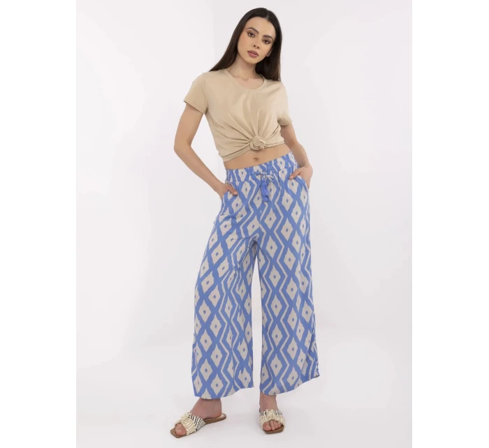 Nohavice D73771M62237H modré Nohavice D73771M62237H modré