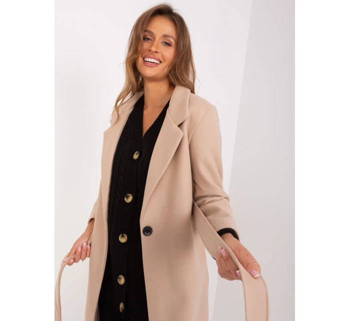 Płaszcz TW PL BI model 18987375 1.31 beżowy - FPrice