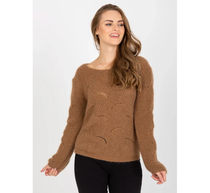 Dámsky sveter TW SW BI 9030.08 hnedý Dámsky sveter TW SW BI 9030.08 hnedý