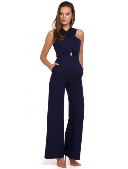 Kombinéza se předními díly tmavě modrá model 18002487 - Makover