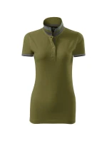 Polokošeľa Collar Up avokádovo zelená Polokošeľa Collar Up avokádovo zelená