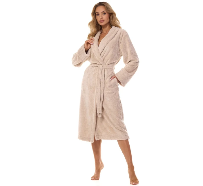 L&L 2413 Camelia dlhý dámsky župan M-2XL