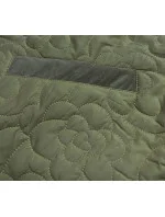 Tenká zelená dámská bunda s ozdobným prošíváním model 15834472 - Ann Gissy