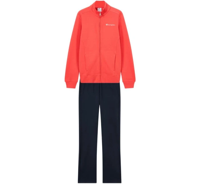 Champion Dámska kombinéza na celý zips oranžová a tmavomodrá 118289 RS073 Champion Dámska kombinéza na celý zips oranžová a tmavomodrá 118289 RS073