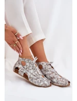 Vzorované Kožené Kotníkové Boty model 21693680 - Maciejka