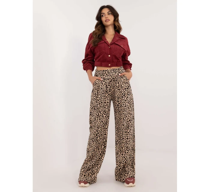 Nohavice EM SP 1067 1.88 čierno-béžové