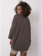 Blúzka RV BZ 6282.85P tmavá khaki