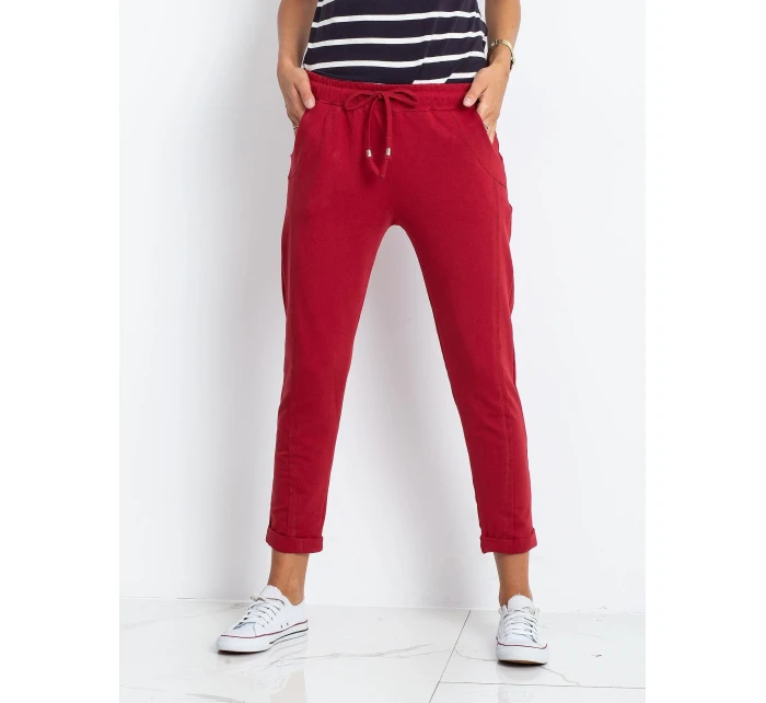 Tepláky RV DR model 14818490 kaštanová - FPrice Tepláky RV DR model 14818490 kaštanová - FPrice