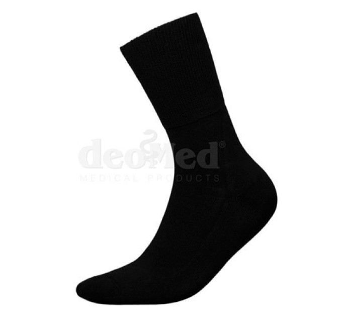 Unisex zdravotné ponožky Medic Deo Silver black DeoMed