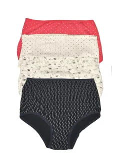 Dámske nohavičky Sara 018 Ecru s bodkami - De Lafanse