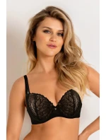 Dámska podprsenka PATI PUSH UP 19238 Black - Mediolano