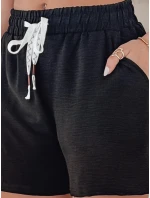 Dámske šortky NOT TOMORROW black FashionStreet SY0445