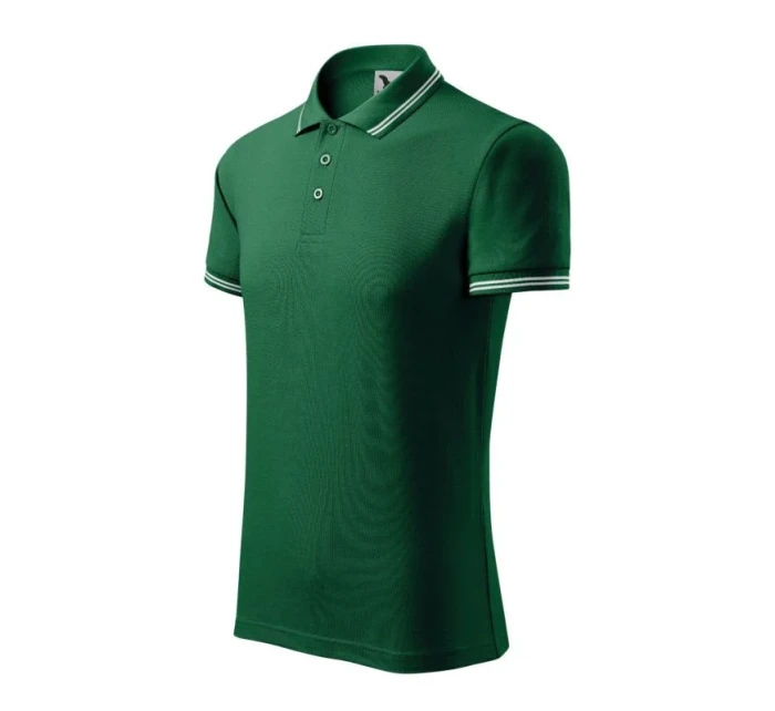 Urban M model 20116645 tmavě zelená polokošile - Malfini