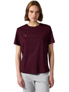 Champion dámske tričko SS Tee bordová 118382 RS522