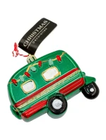 DEKORÁCIA ZÁVESNÁ OZDOBA KARAVAN ZELENÁ