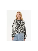 Svetre RIP CURL AOTS-TY WILLIAMS JACQUARD CREW, čierny Svetre RIP CURL AOTS-TY WILLIAMS JACQUARD CREW, čierny