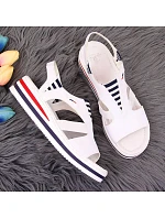 Sandály na platformě W model 22082975 bílé Rieker - Inny