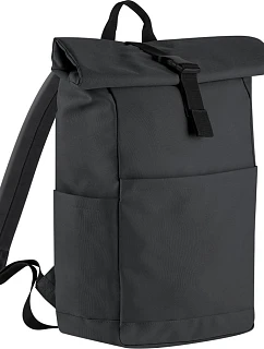 BagBase BG 186 Batoh Roll-Top „Premium Recycled“ 52.0186 grafitovo šedý