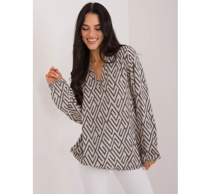 Blúzka D73771M11186B béžová