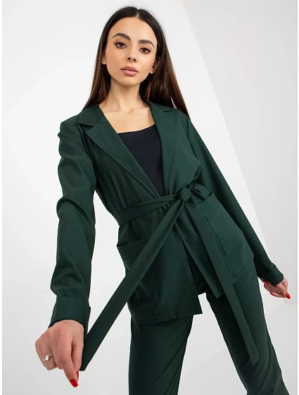 Dámská bunda LK MA  tmavě zelená  model 18339177 - FPrice