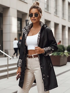 Kurtka damska parka przejściowa czarna model 22092197 - FashionStreet