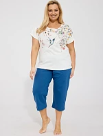 Pyžamo Cornette 369/345 Floris w/r 3XL-5XL