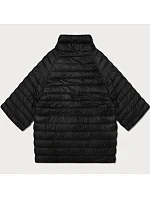 Dámska plus size bunda Goodlookin 3/4 rukáv čierna/panther (M6-6308-1) Dámska plus size bunda Goodlookin 3/4 rukáv čierna/panther (M6-6308-1)