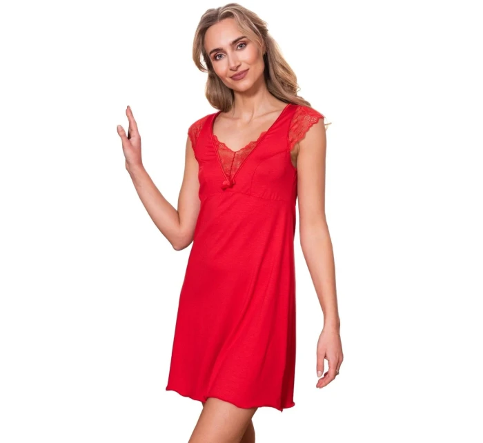 Noční košile Nancy red - ELDAR