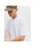Tričko Jack&Jones JJEBARRON TEE SS O-NECK NOOS 12298906 WHITE