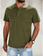 Pánské zelené polo tričko Dstreet model 21964623 - FashionStreet