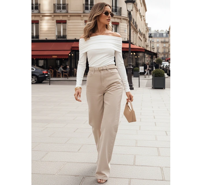 Dámská halenka ecru Dstreet model 21976250 - FashionStreet