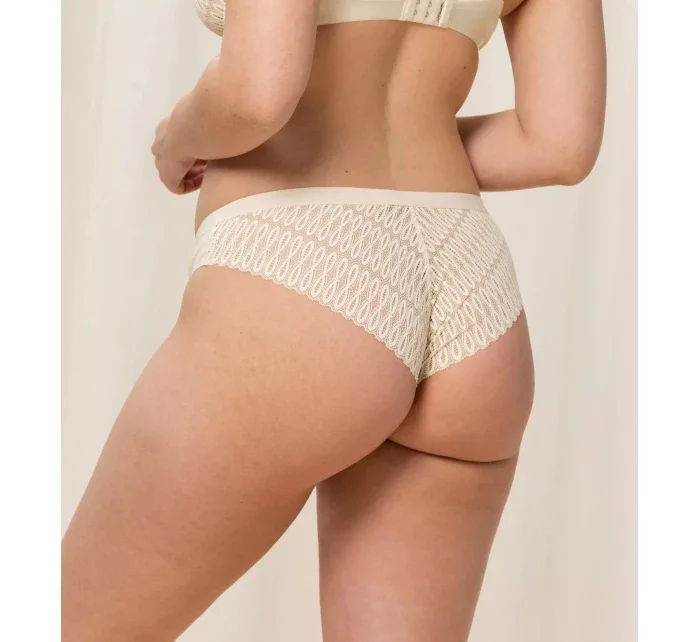Dámske nohavičky Aura Spotlight Brazilian krémové - Triumph