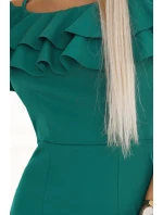 Přiléhavé midi šaty ve stylu model 21154527 - numoco