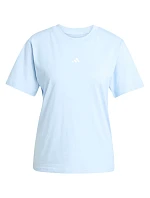 Dámské tričko adidas Essentials Small Logo, svetlo modré, JY4962 Dámské tričko adidas Essentials Small Logo, svetlo modré, JY4962