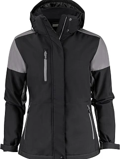 Printer Prime Padded Softshell Women Dámska zimná softshellová bunda 61.1072 čierna/antracitová
