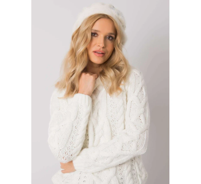 Čepice AT CZ model 16738531 1 ecru - FPrice Čepice AT CZ model 16738531 1 ecru - FPrice