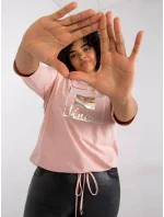 Blúzka RV BZ 7406.22 svetlo ružová