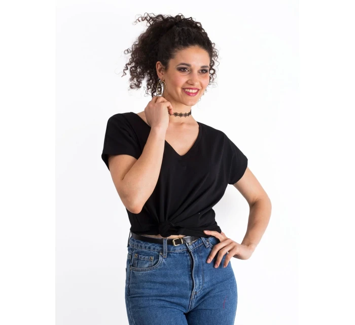 Tričko RV TS 4832.12P čierna Tričko RV TS 4832.12P čierna