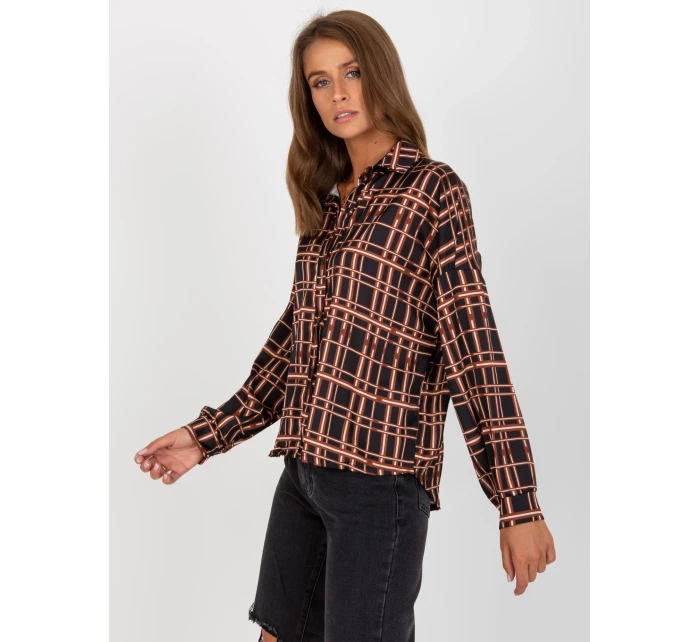 Dámske tričko 3292.69P čierno-béžové - FPrice