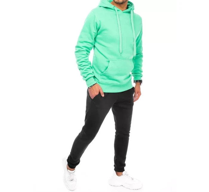 Pánská mátová a černá tepláková souprava Dstreet model 21967148 - FashionStreet