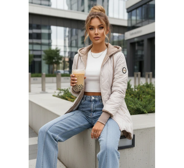 Kurtka przejściowa damska pikowana o model 22025027 - FashionStreet