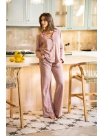 Belle Reverie MK 42 Blush Hour pyžamo dĺžka/r S-L