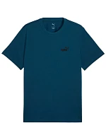 Pánske tričko Puma ESS Small No.1 Logo Tee(s) tyrkysové 682535 36 pánske
