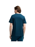 Pánske tričko Puma ESS Small No.1 Logo Tee(s) tyrkysové 682535 36 pánske