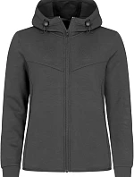 Clique Hayden Sweat Jacket Women Dámska mikina s kapucňou 67.1025 čierna