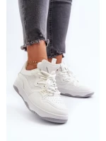 Dámské tenisky na platformě bílé model 21656960 - Boto Dámské tenisky na platformě bílé model 21656960 - Boto