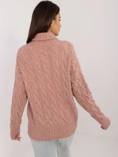 Sweter AT SW model 20470295 ciemny różowy - FPrice