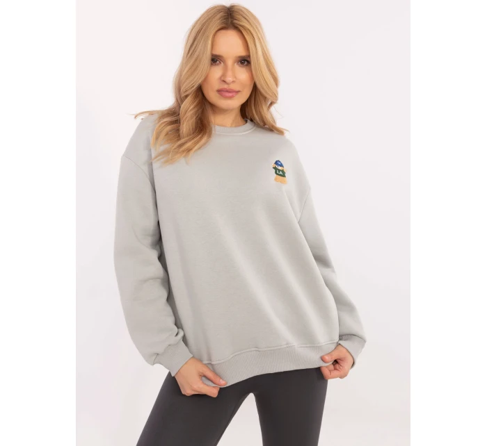 Mikina CLM BL model 20758417 světle šedá - FPrice